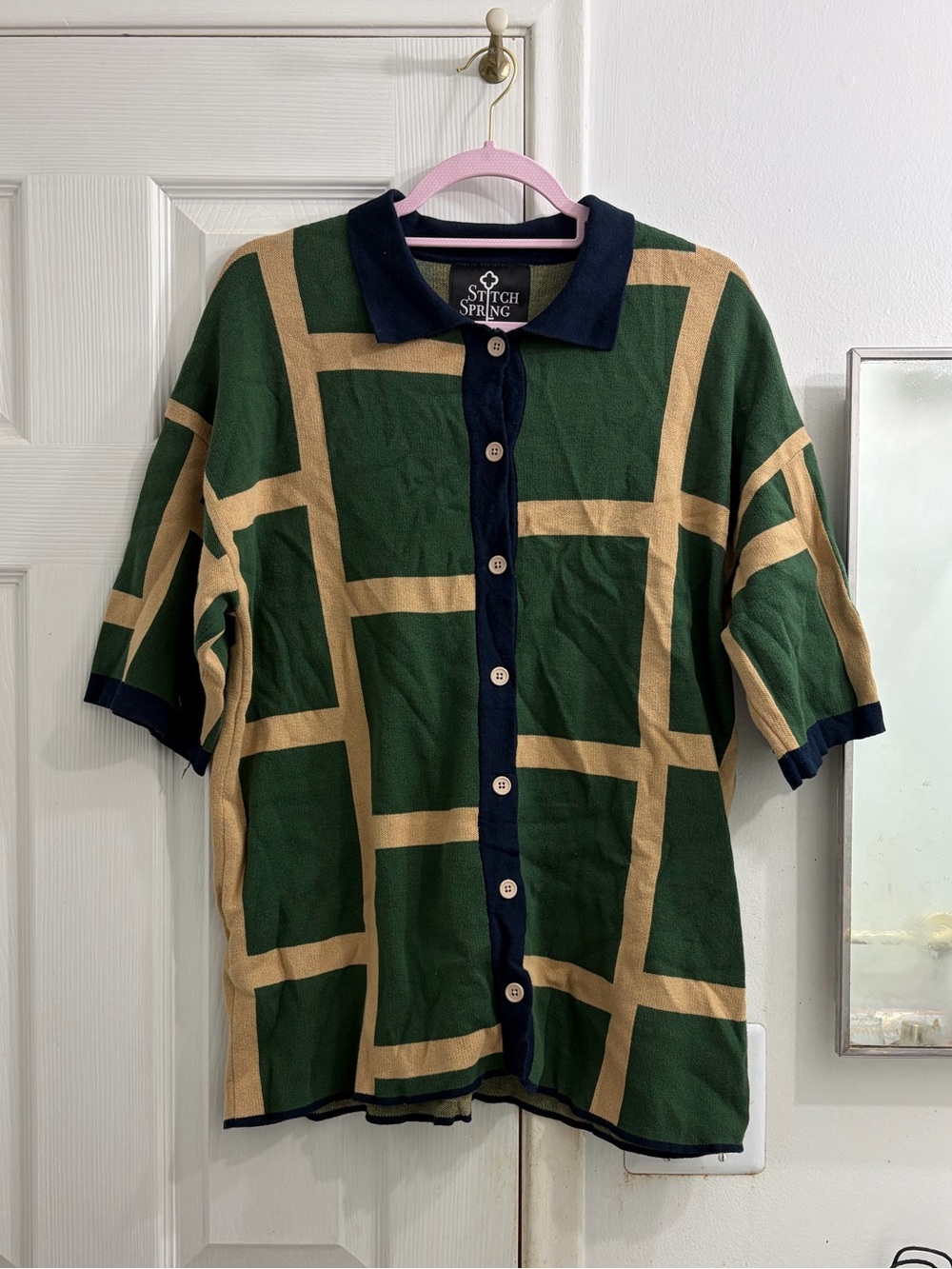 Stitch Spring ‘The Sorcerer’s Button Up’ 
Cursed Drop IX - Oversized Shirt